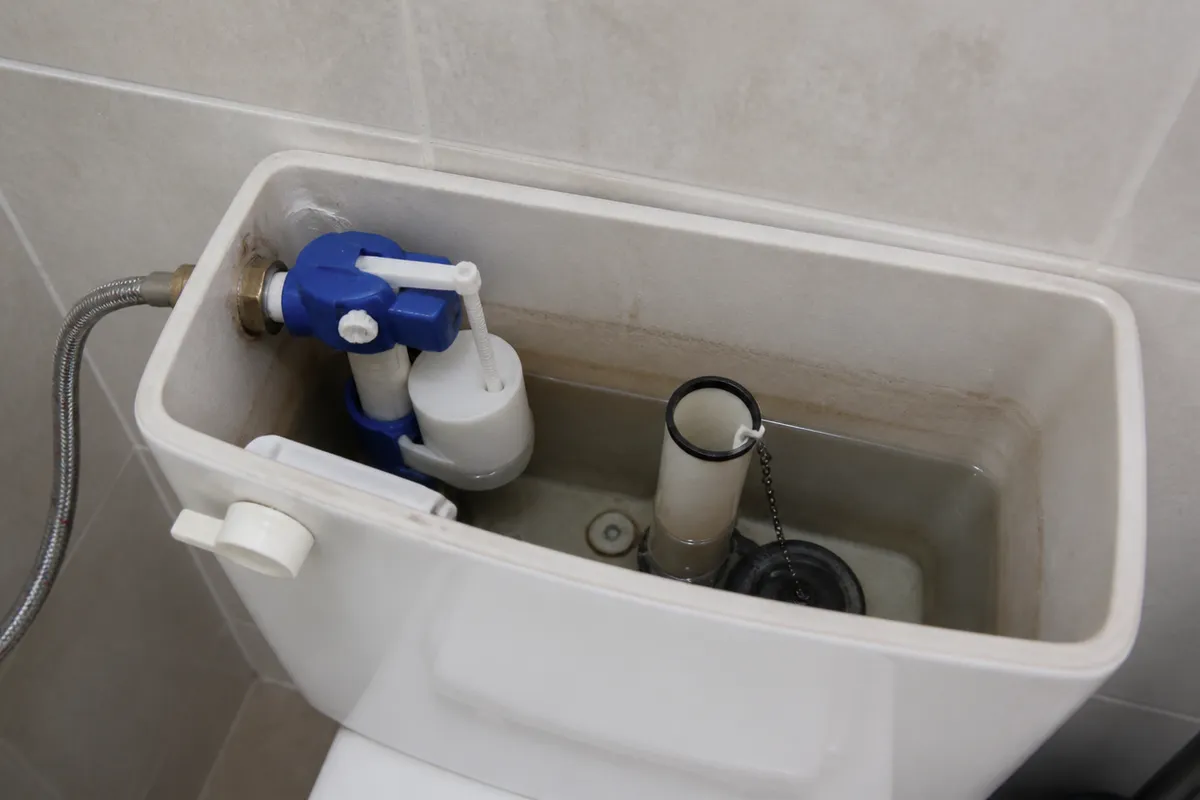 Mecanismo interno de cisterna de inodoro