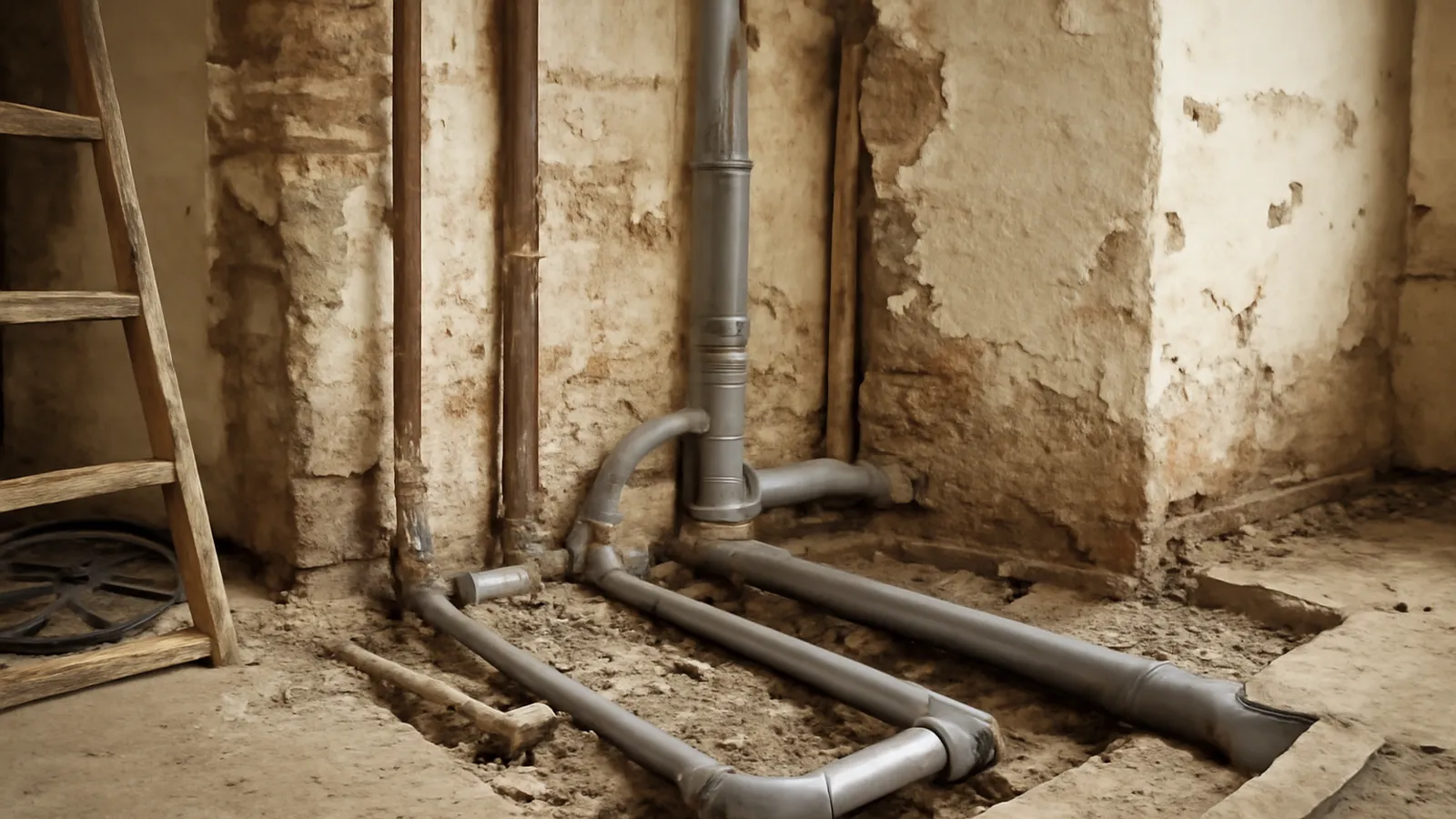 Renovar desagües en un piso antiguo: cuándo y cómo hacerlo bien